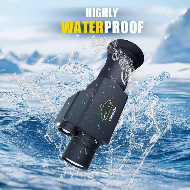 Caseeda MV265 Pro Thermal Imaging Scope Sight 320 * 240 Thermal Monocular Camera 60Hz Thermal Imager Sight with IP65 Waterproof