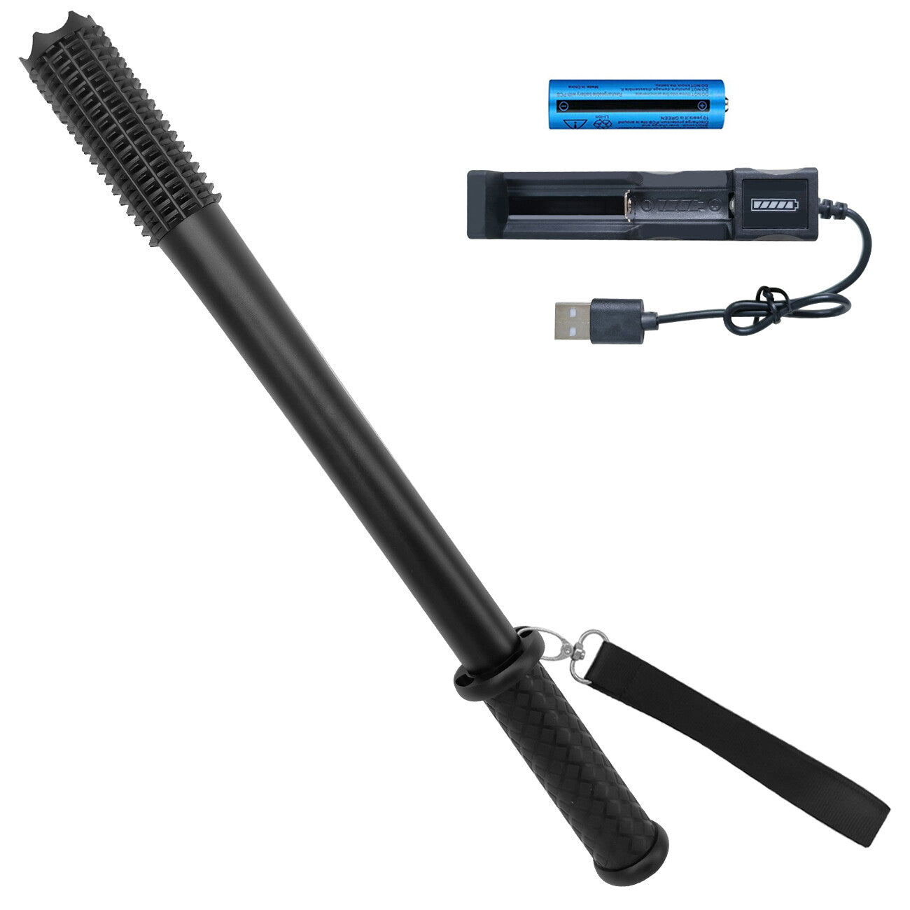 Baseball LED Flashlight Rechargeable Torch Spotlight Emergency Security Work Light 3 Lighting Modes 3500000LM