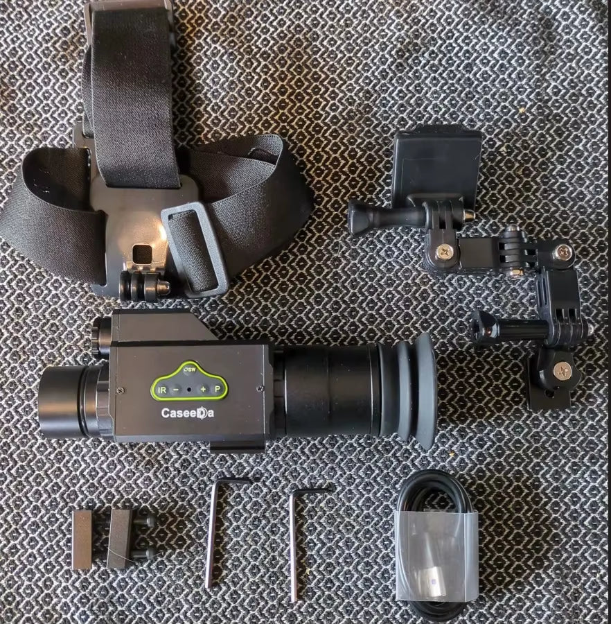 Digital Thermal Scope for Hunting IP65 Waterproof Night Vision Scope 320*240 Sensor Thermal Monocular for Deer Tracking