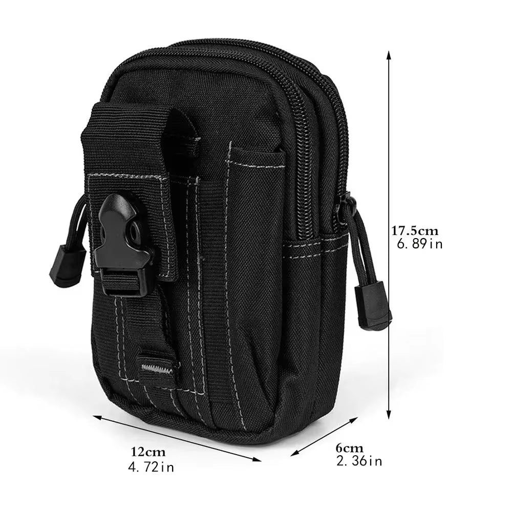Leg Waist Packs Bag Army Camouflage Belt Bag for Men Riding Locomotive Portable Multifunctional Sports Hanging Leggings Bag