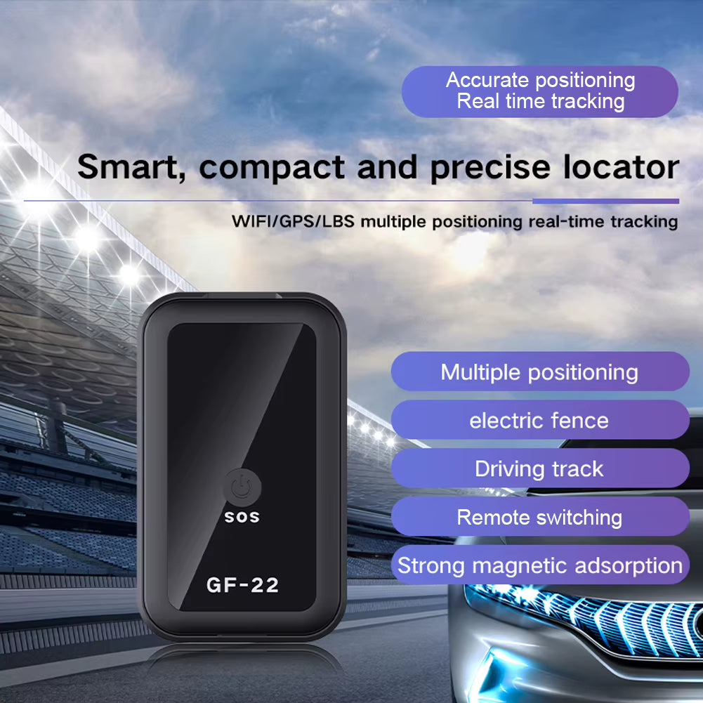 Mini GPS Tracker Real-Time Car Tracking Device Wifi + LBS + GPS Position Smart Finder Locator Anti-Theft Tracking Device