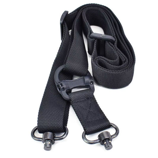Tactical Adjustable MS4 Quick Detach QD Metal Swivel 2 Point Multi Mission Rifle Sling Quick Release Single Point Rifle Sling