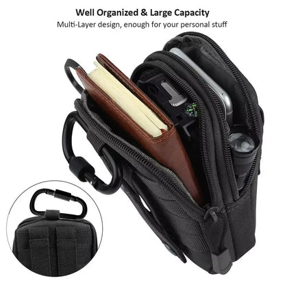 Leg Waist Packs Bag Army Camouflage Belt Bag for Men Riding Locomotive Portable Multifunctional Sports Hanging Leggings Bag
