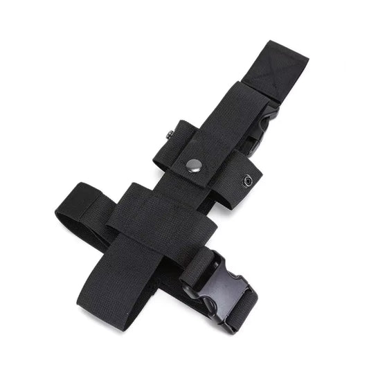 Tactical Drop Leg Kettle Water Bottle Holster,Mk9 Pouch Belt Carriers,Thigh Pack Leg Bag,Pepper Spray,Mini Extinguisher