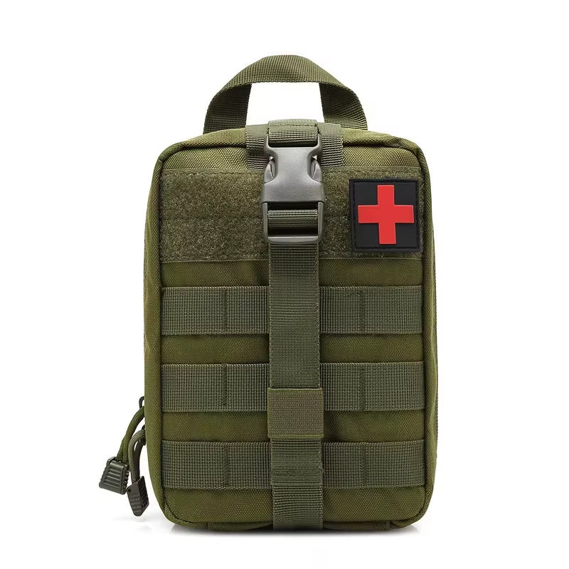 Survival First-Aid Kit Container Travel Oxford Waterproof Tactical Waist Pack Outdoor Climbing Camping Equipment Safe Bag