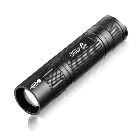 SP10 Mini Zoomable Flashlight Super Bright 800LM AAA EDC LED Flashlights 18650 Rechargeable Torch Light Emergency Lamp