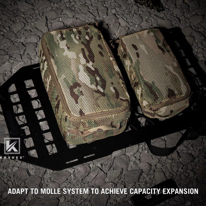 Tactical Modular Pouch Set Outdoor Backpack Organizer Travel Suitcase Packing Cubes Hunting Gear