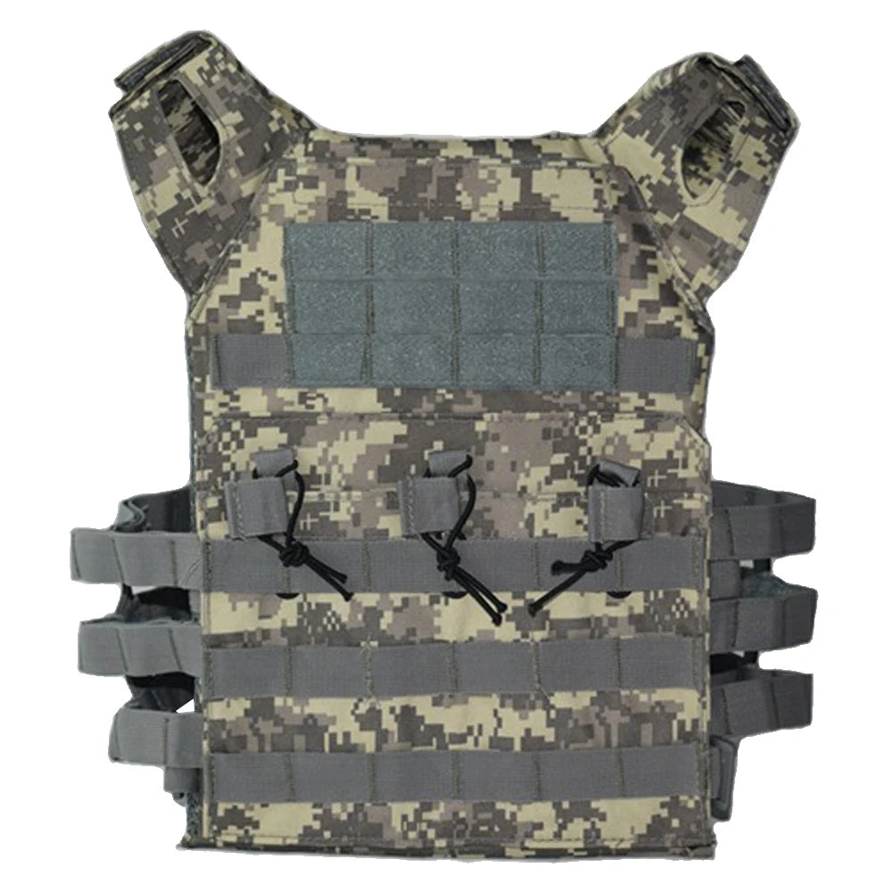 Tactical Vest Waterproof Outdoor Body Armor Lightweight JPC Molle Plate Carrier Hunting Vest CS Game Jungle Security Equipment