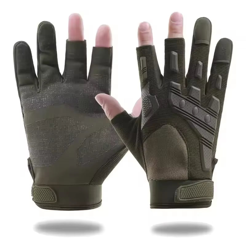 Tactical Gloves for Women and Men Outdoor Rock Climbing Finger Leakage Training anti Slip Protection Cycling Tactical Gloves