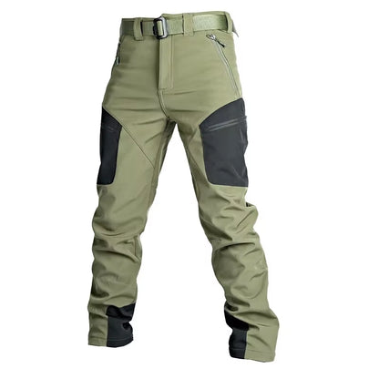 Tactical Soft Shell Pan Ts Shark Skin Charging Pants Men'S Tactical Multi-Bag P Ants Fautumn and Winter Outdoor Pants