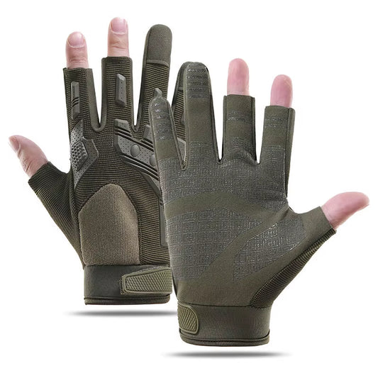 Tactical Gloves for Women and Men Outdoor Rock Climbing Finger Leakage Training anti Slip Protection Cycling Tactical Gloves