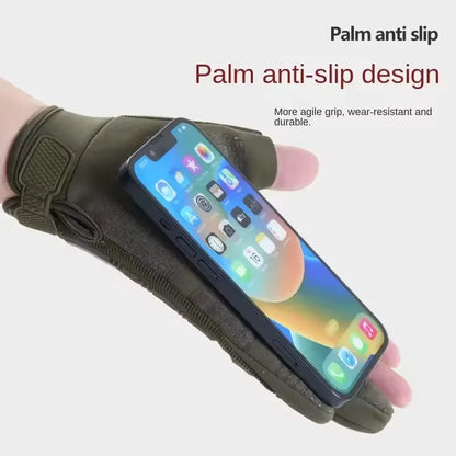 Tactical Gloves for Women and Men Outdoor Rock Climbing Finger Leakage Training anti Slip Protection Cycling Tactical Gloves