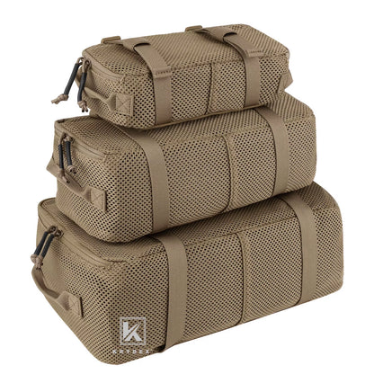 Tactical Modular Pouch Set Outdoor Backpack Organizer Travel Suitcase Packing Cubes Hunting Gear