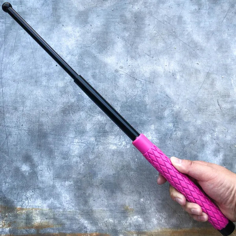 USA SELLER FAST SHIPPING Tactical POLICE High Quality Retractable Metal Baton Self Defense Expandable Stick for Security and Protection