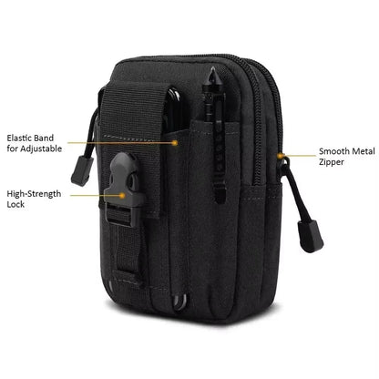 Leg Waist Packs Bag Army Camouflage Belt Bag for Men Riding Locomotive Portable Multifunctional Sports Hanging Leggings Bag