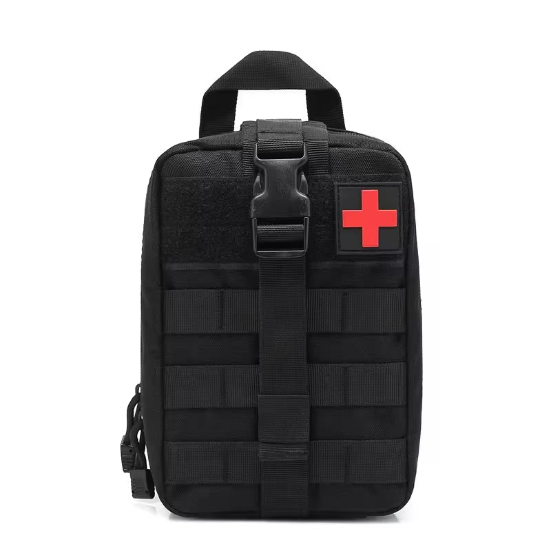 Survival First-Aid Kit Container Travel Oxford Waterproof Tactical Waist Pack Outdoor Climbing Camping Equipment Safe Bag
