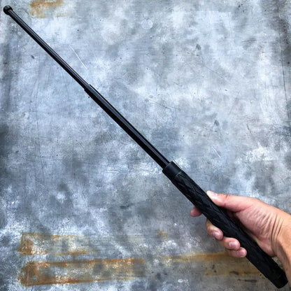 USA SELLER FAST SHIPPING Tactical POLICE High Quality Retractable Metal Baton Self Defense Expandable Stick for Security and Protection